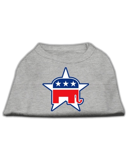 Republican Screen Print Shirts Grey L