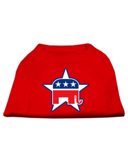 Republican Screen Print Shirts Red L