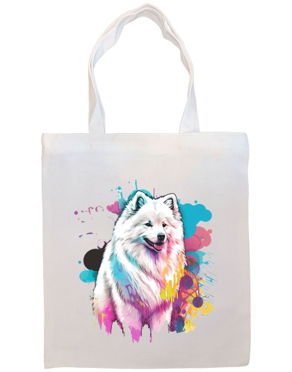 Samoyed Canvas Tote Bag Style1