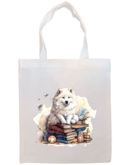 Samoyed Canvas Tote Bag Style3