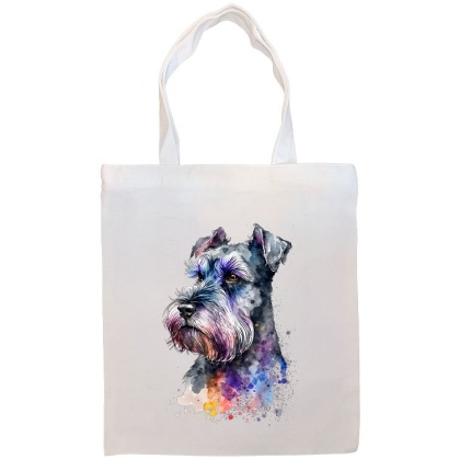 Schnauzer Canvas Tote Bag Style1