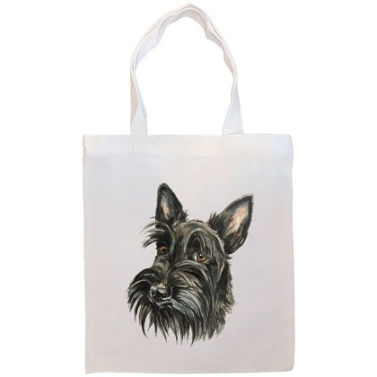 Scottie Canvas Tote Bag Style3