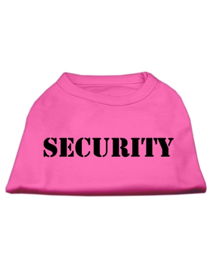 Security Screen Print Shirts Bright Pink 4X (22)