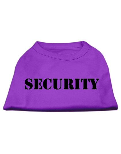 Security Screen Print Shirts Purple 4X (22)