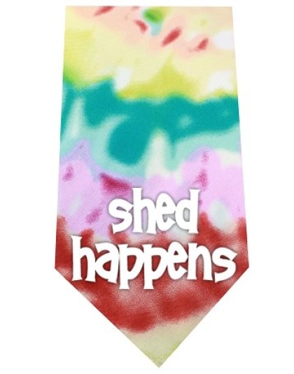 Shed Happens Screen Print Bandana Tie Dye