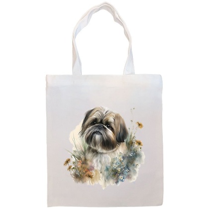 Shih Tzu Canvas Tote Bag Style3