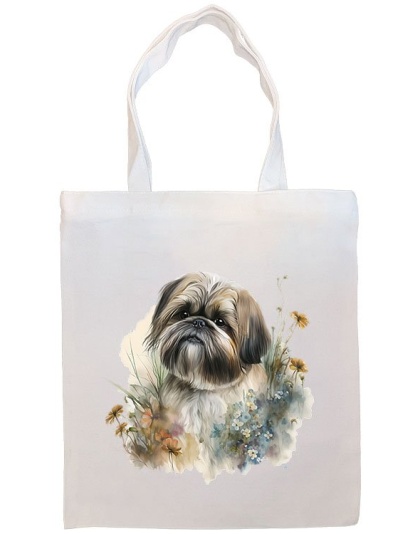 Shih Tzu Canvas Tote Bag Style3