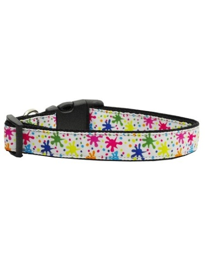 Splatter Paint Nylon Cat Collar