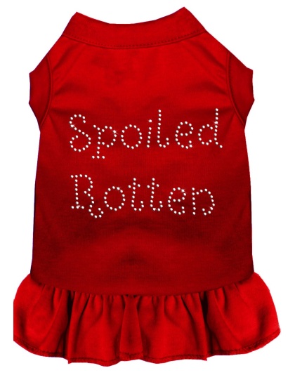 Spoiled Rotten Rhinestone Dress Red 4X