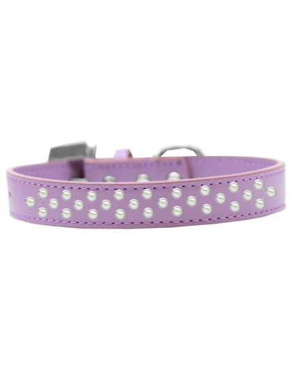 Sprinkles Dog Collar Pearls Size 12 Lavender