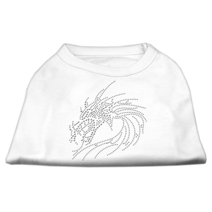 Studded Dragon Shirts White L