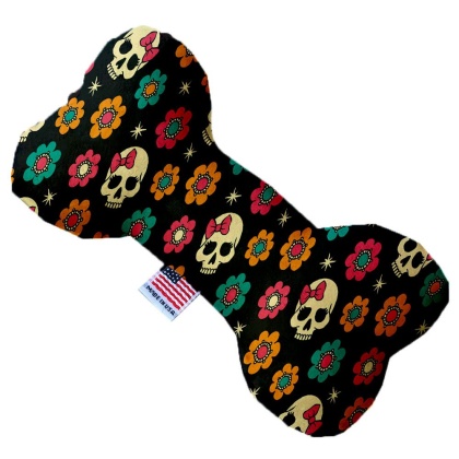 Sugar She Skulls 10 Inch Bone Dog Toy