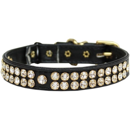 Swank Cat Collar Black Size 10