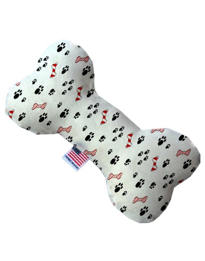 Sweet Paws 10 Inch Canvas Bone Dog Toy