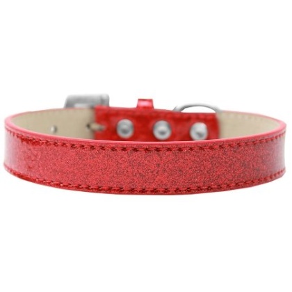 Tulsa Plain Ice Cream Dog Collar Red Size 12