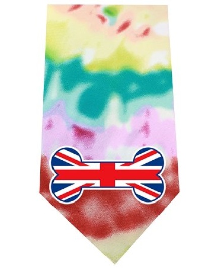 UK Bone Flag Screen Print Bandana Tie Dye