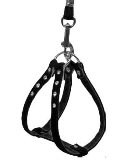 Velvet Step-In Harness Black VL 10