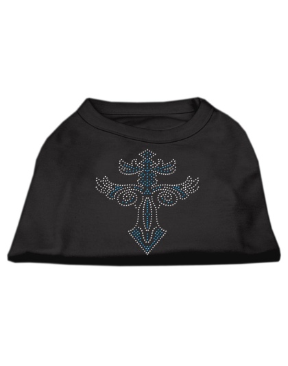 Warrior's Cross Studded Shirt Black L