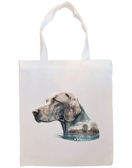 Weimaraner Canvas Tote Bag Style3