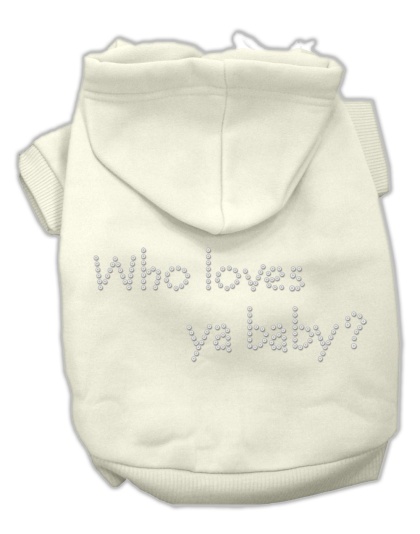 Who loves ya baby? Hoodies Cream L