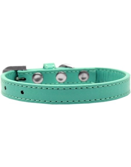 Wichita Plain Dog Collar Aqua Size 10