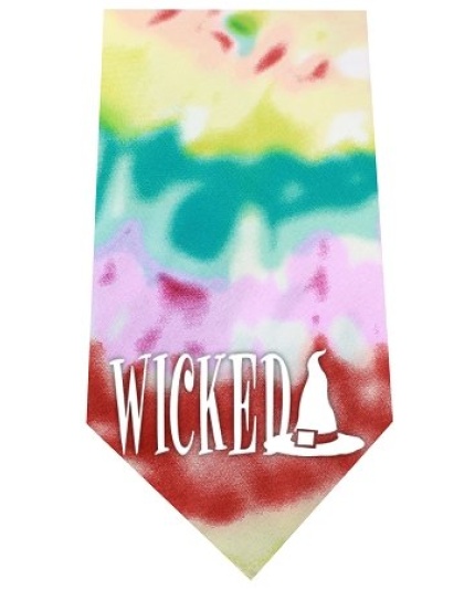 Wicked Screen Print Bandana Tie Dye