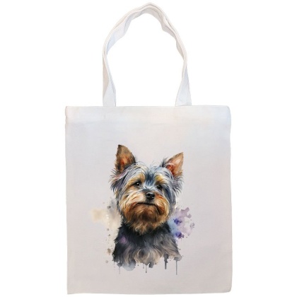 Yorkie Canvas Tote Bag Style1