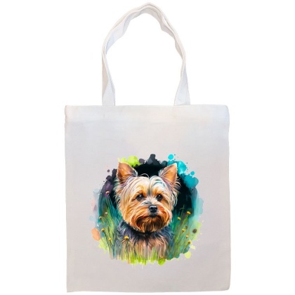 Yorkie Canvas Tote Bag Style6