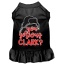You Serious Clark? Screen Print Dog Dress Black 4X