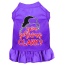 You Serious Clark? Screen Print Dog Dress Purple 4X