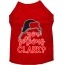 You Serious Clark? Screen Print Dog Shirt Red Lg